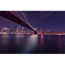 Fototapetai Tiltas, kai saulė baveik nusileido, Naujasis Džersis, Bruklino tiltas